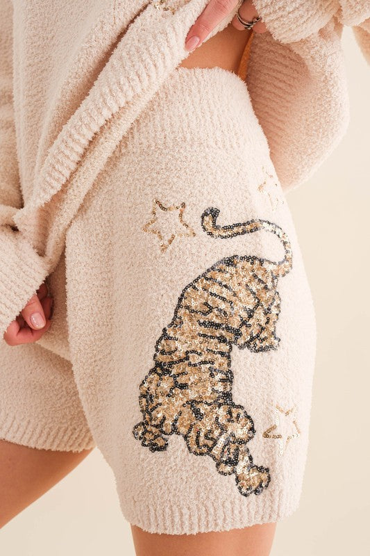 Cozy Soft Knit Tiger Star Lounge Set