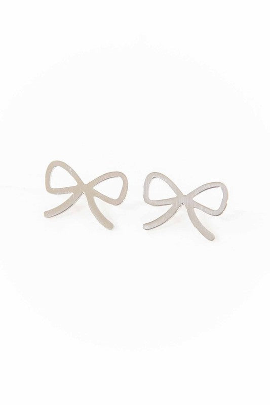 Bow Stud Earrings