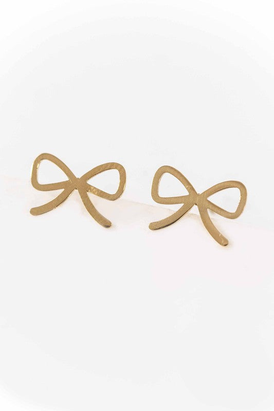 Bow Stud Earrings