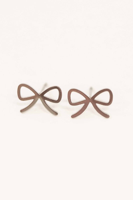 Bow Stud Earrings