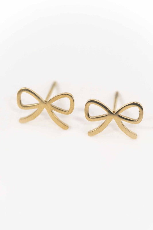 Bow Stud Earrings