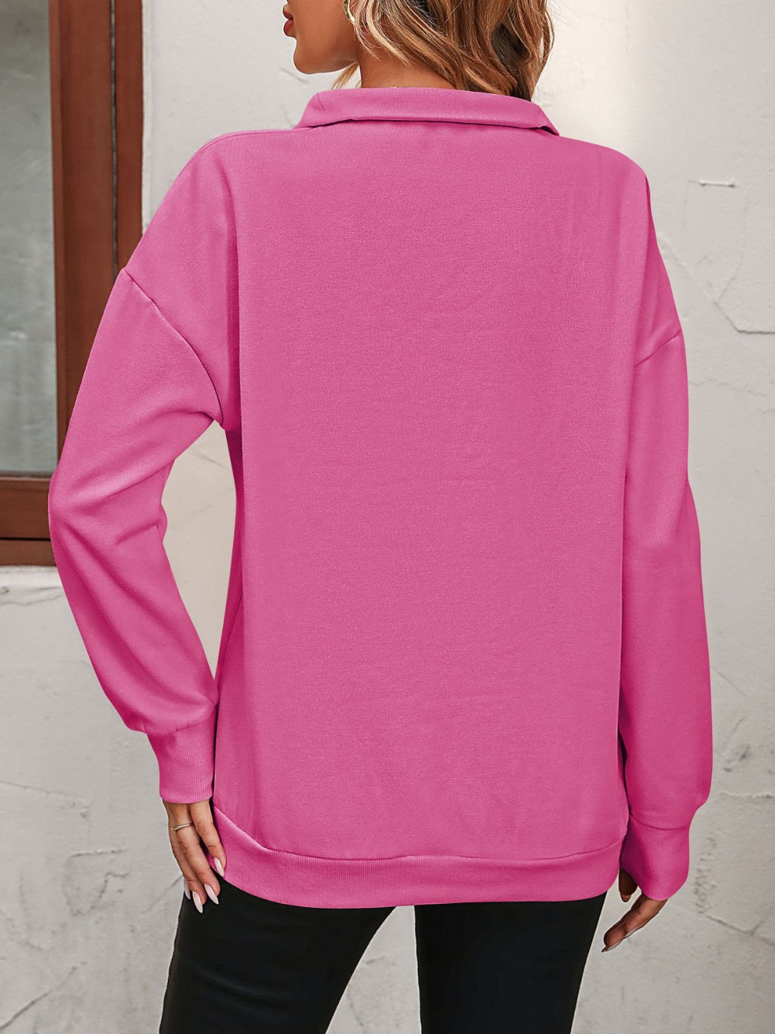 Steph Half Zip Sweatshirt