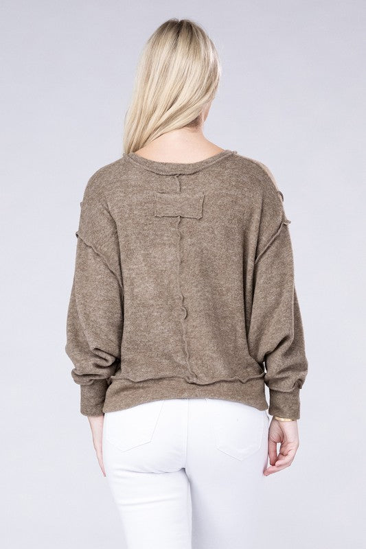 Brushed Oversized Sweater