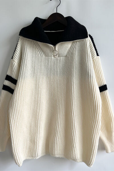 Sailor Half-Zip Sweater