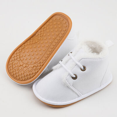 Round Toe Thermal Kid Sneakers