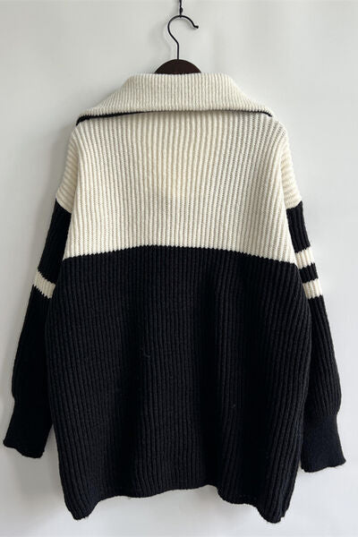 Sailor Half-Zip Sweater