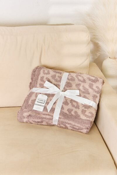 Cozy Leopard Throw Blanket