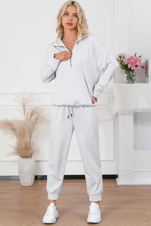 Hadley Half-Zip Sweatshirt & Sweatpants Set