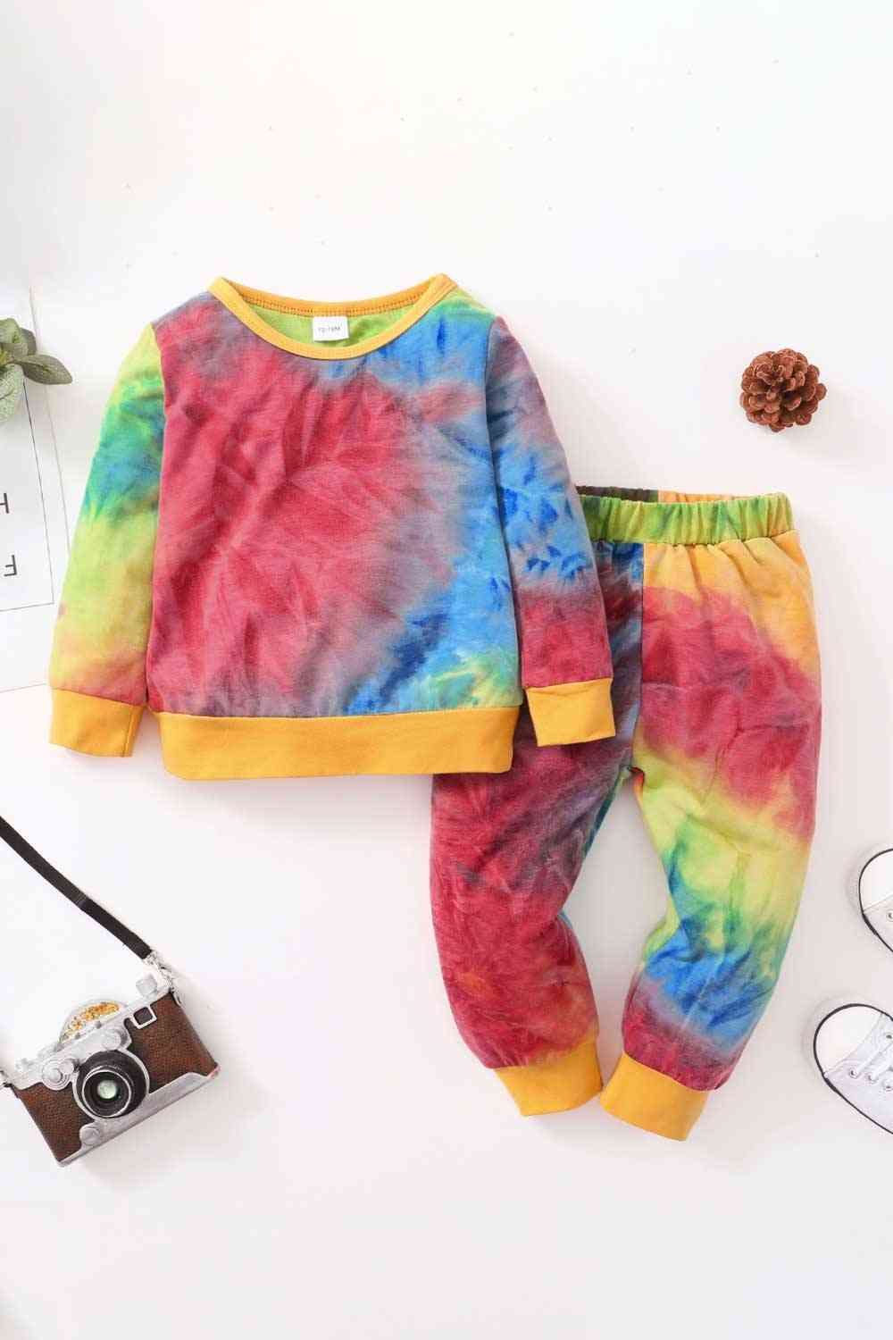 Keke Tie-Dye Top & Joggers Set