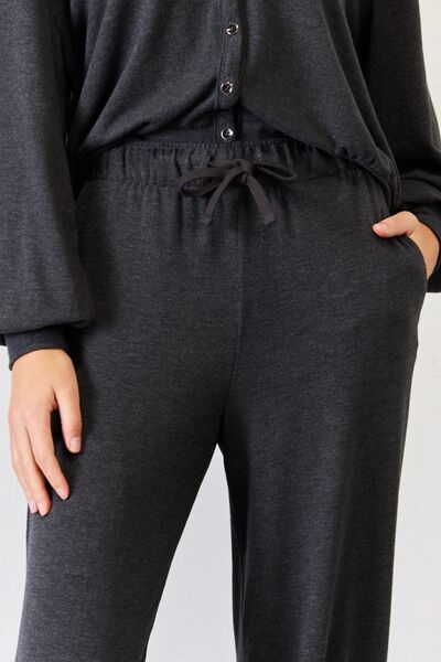 Hayes Ultra Soft High Waist Drawstring Lounge Joggers